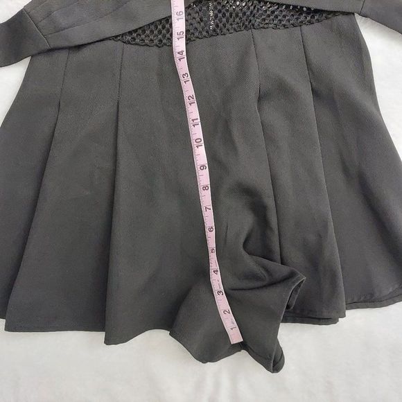 Luxxel Fish-net Wrap Romper, Small - Picture 10 of 15